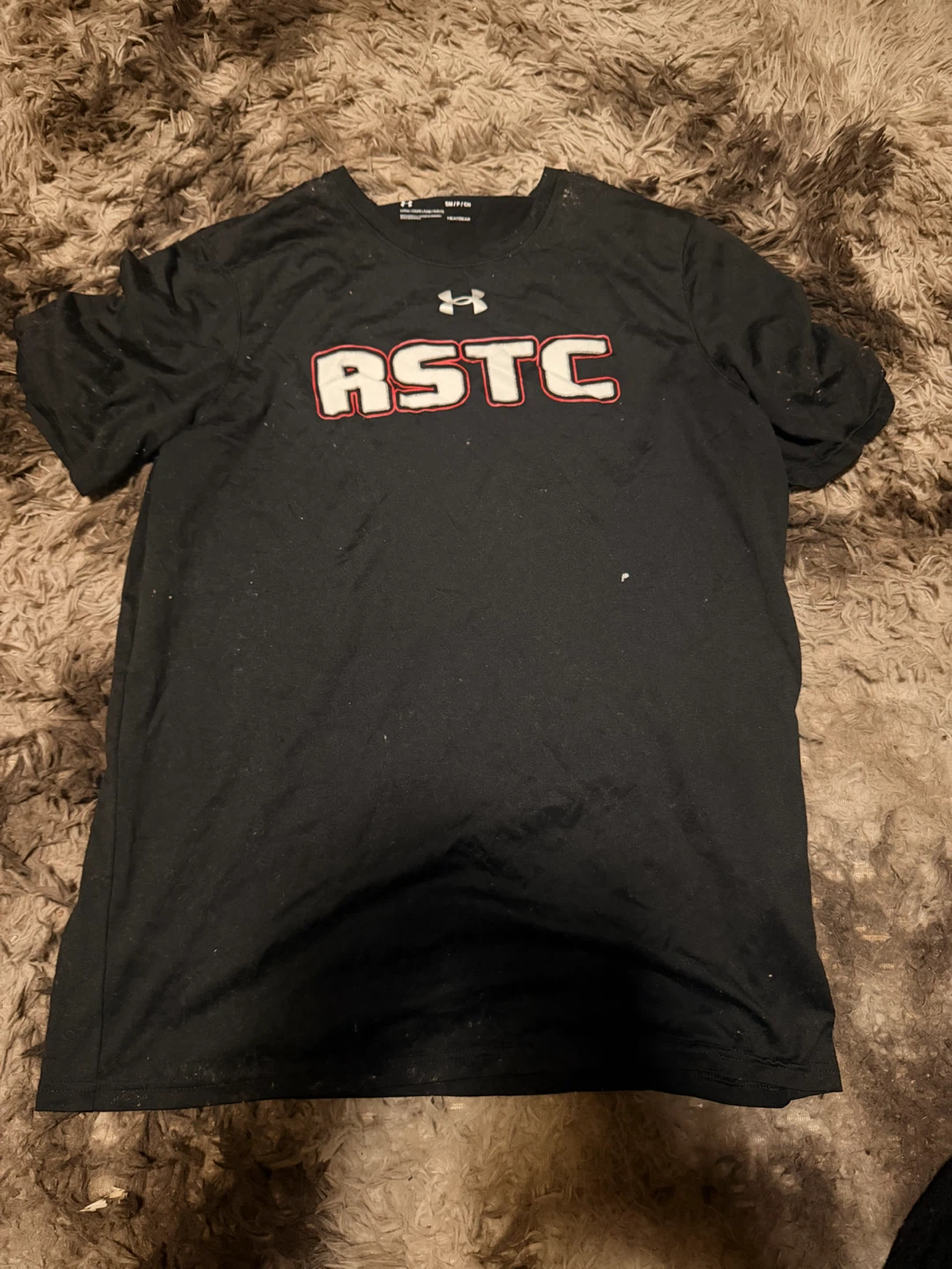 Under Armour HeatGear RSTC Black T-Shirt