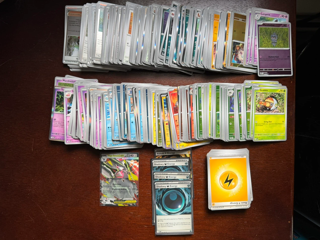 592 Pokémon Pitch Black Cards - Holo, Non-Holo & Mega EX