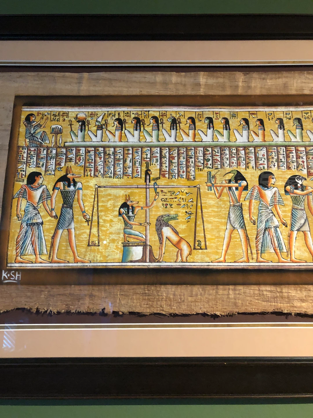 Hunefer’s Judgement in the presence of Osiris - photo 3