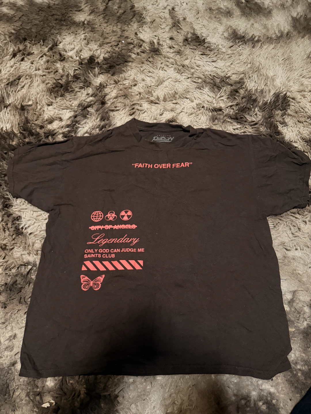 Popular Poison Faith Over Fear T-Shirt