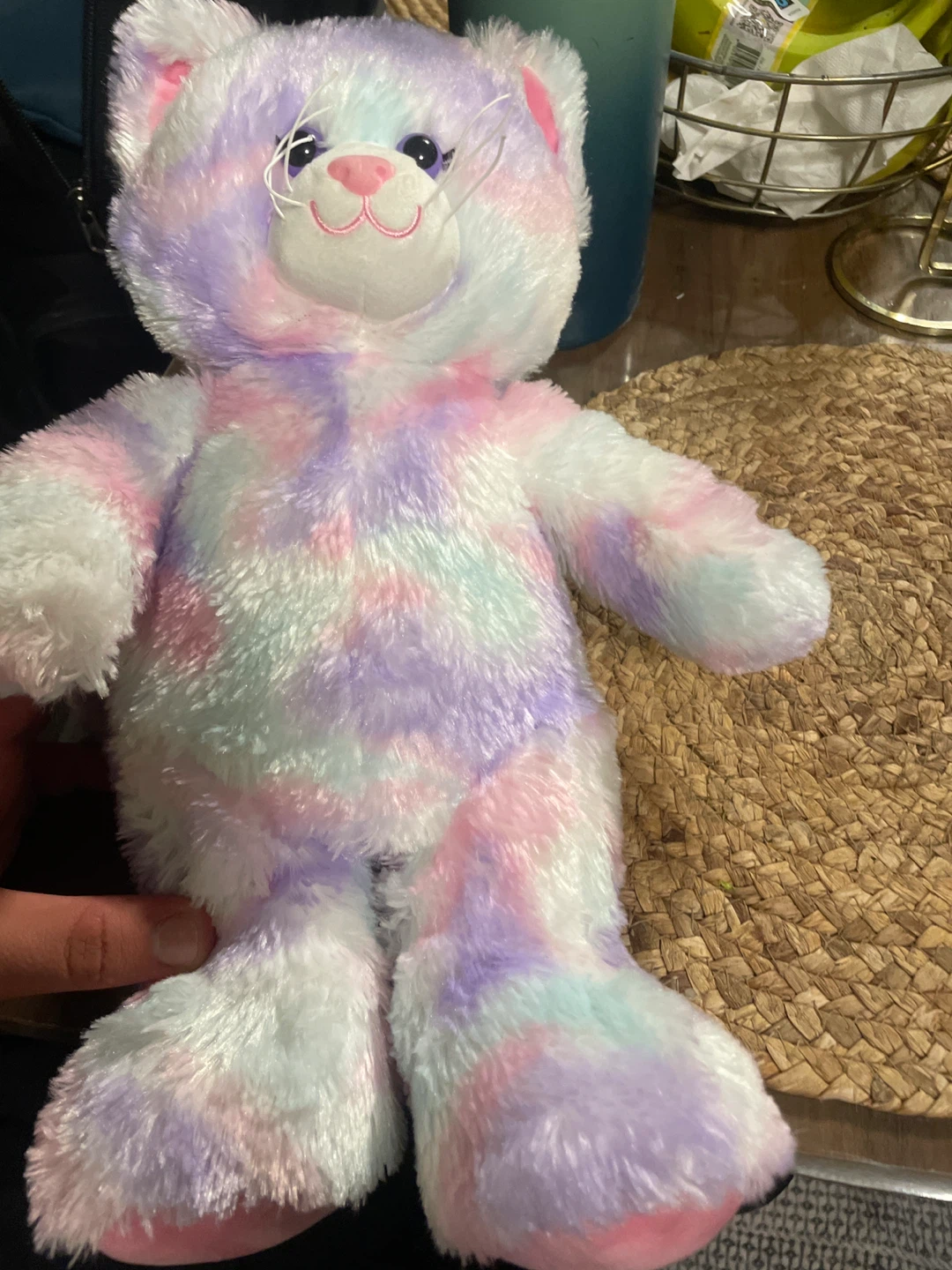 Build-A-Bear Workshop Pastel Tie-Dye Cat Plush
