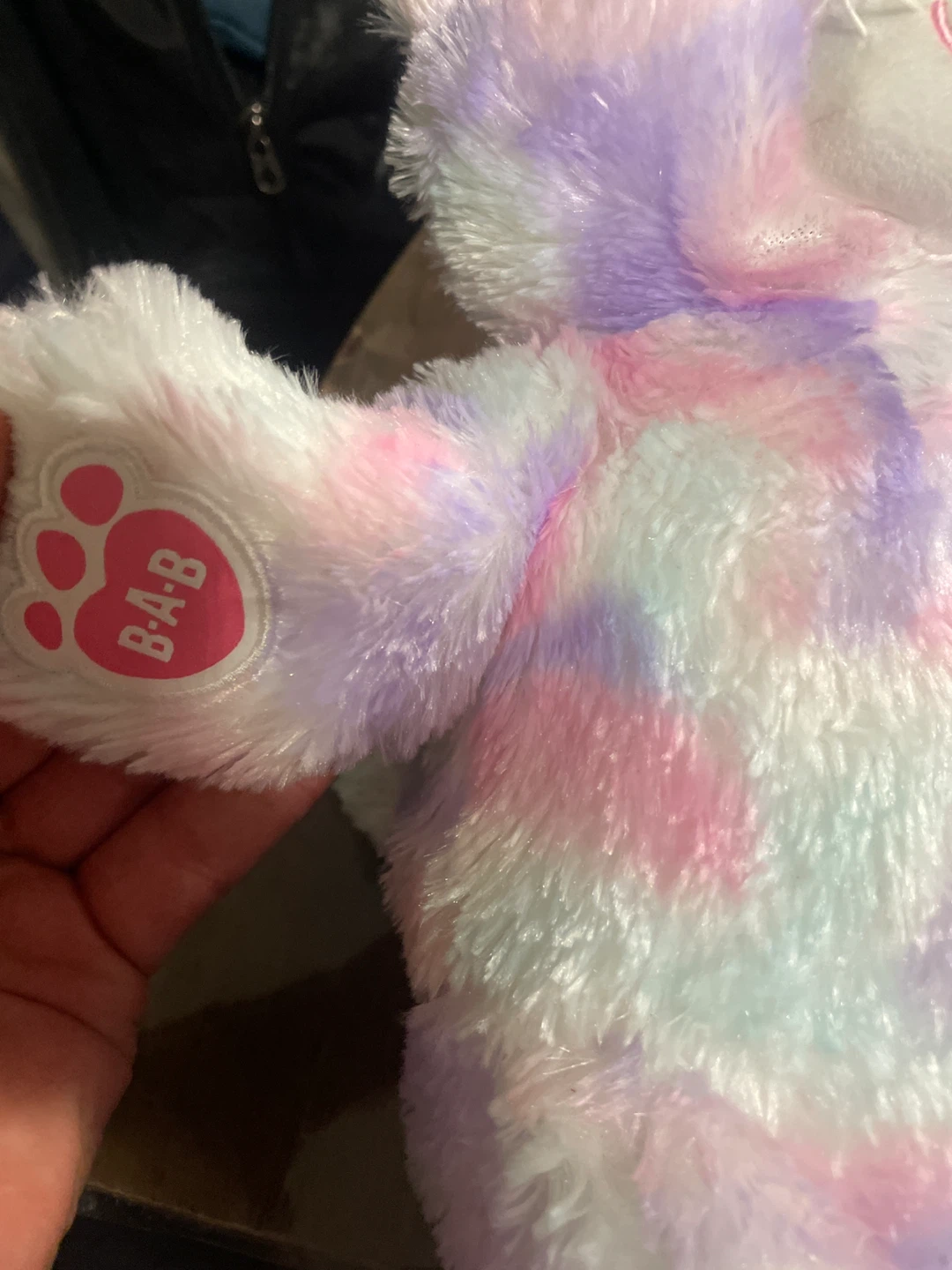Build-A-Bear Workshop Pastel Tie-Dye Cat Plush - photo 2