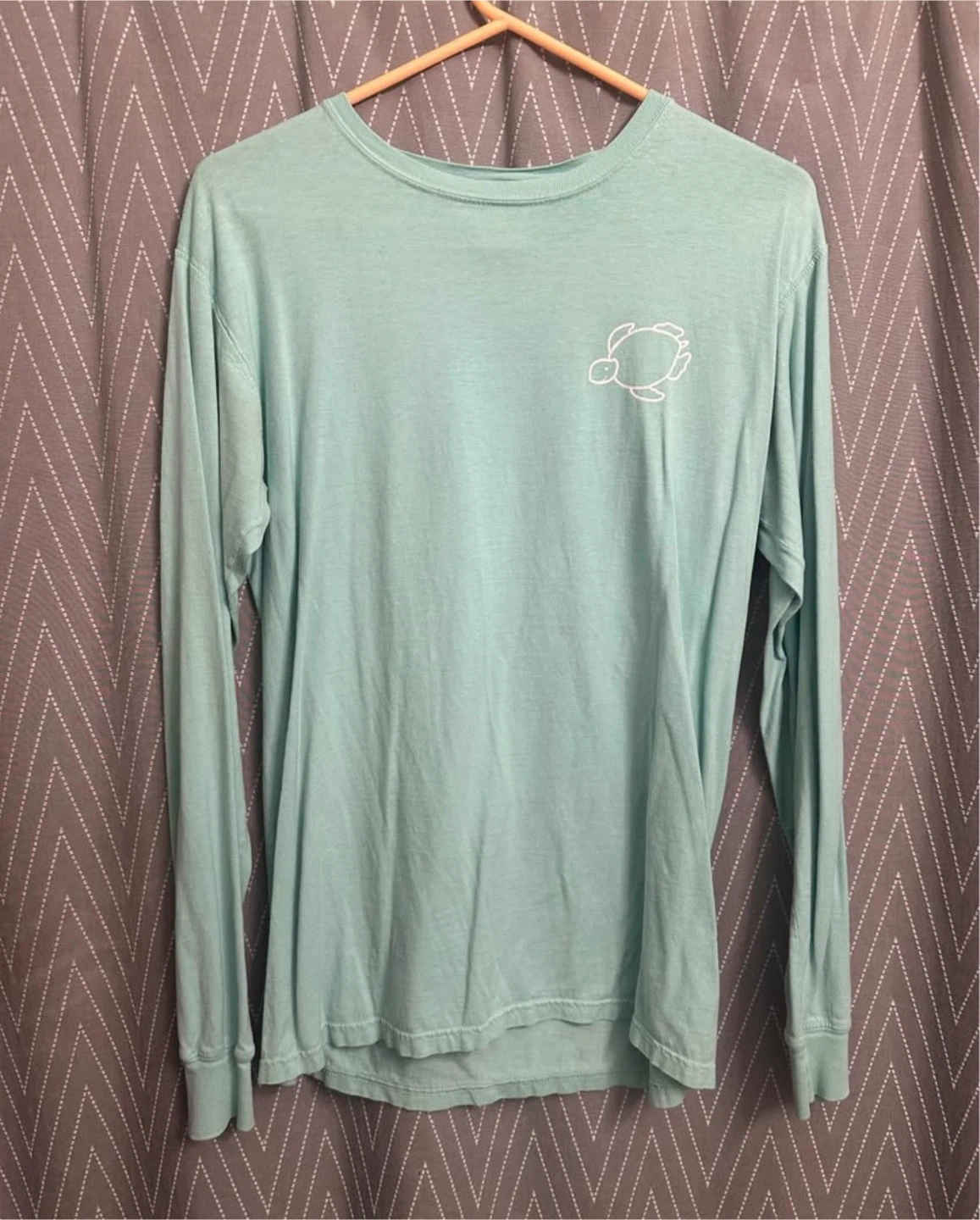 Shelly Cove Turtle Long Sleeve Tee - photo 2