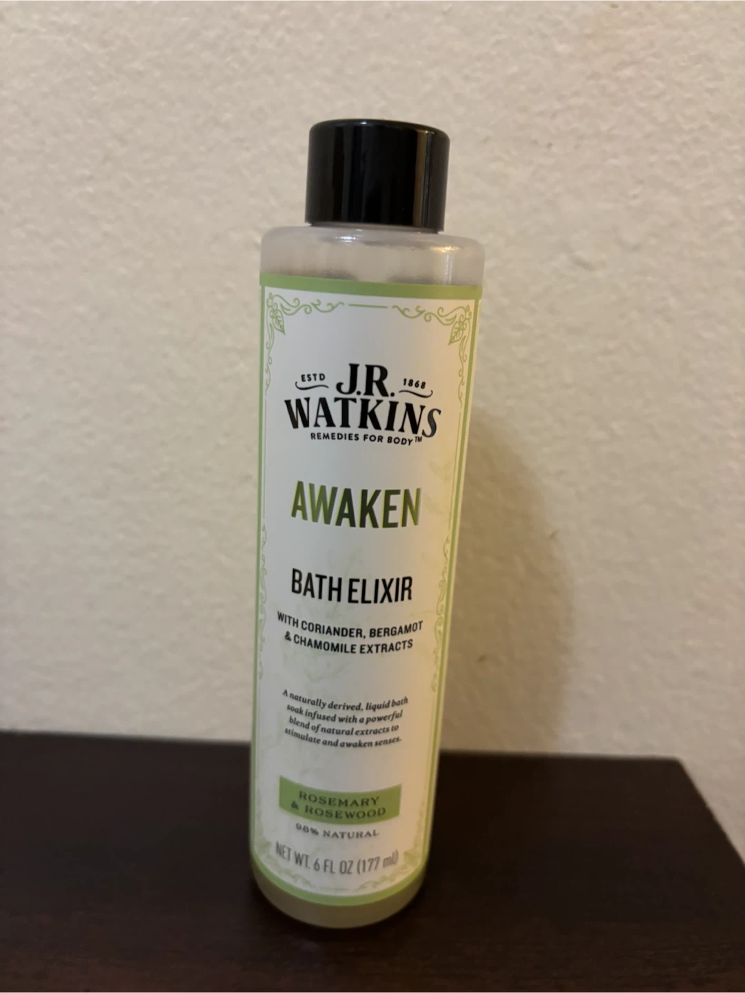 NEW-J.R. Watkins Awaken Bath Elixir