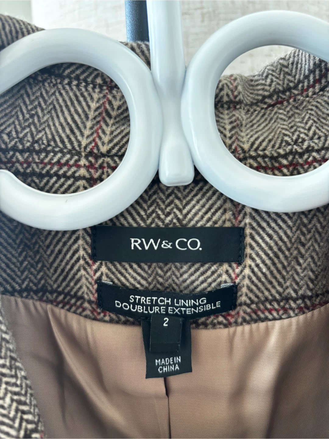 RW&CO. Women’s Double-Breasted Plaid Blazer - photo 4