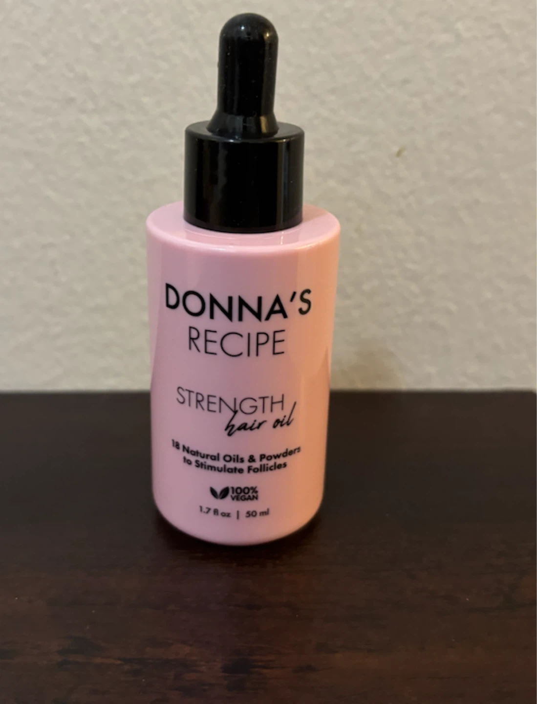 NEW-Donna's Recipe Strength Hair Oil