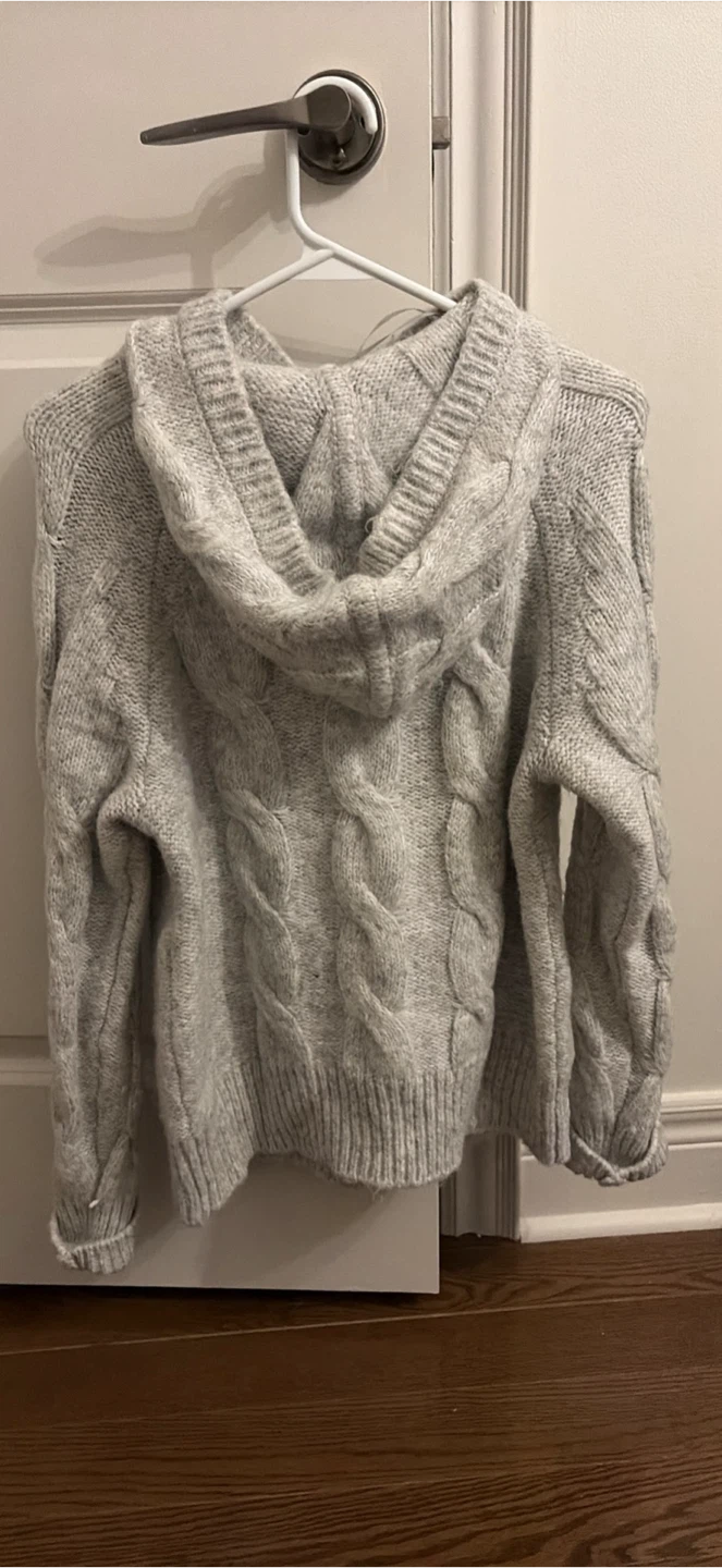 Elie Tahari Cable Knit Hoodie - photo 2