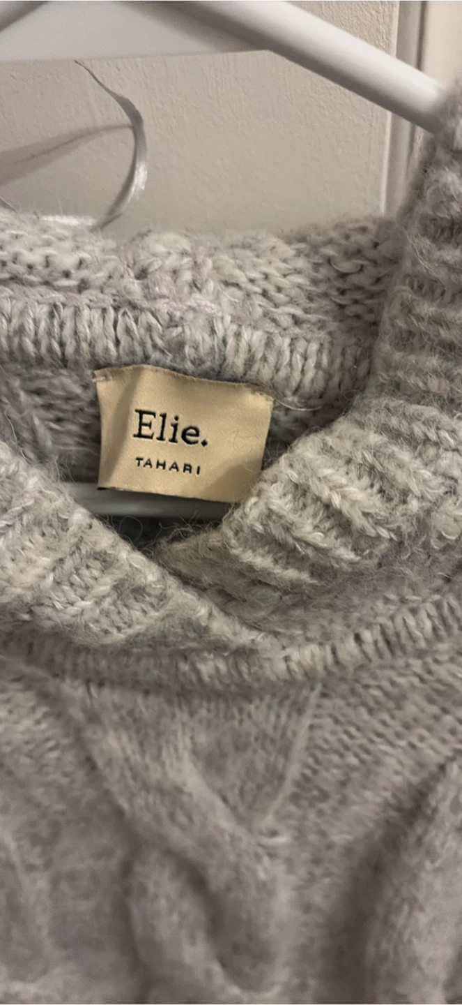 Elie Tahari Cable Knit Hoodie - photo 3