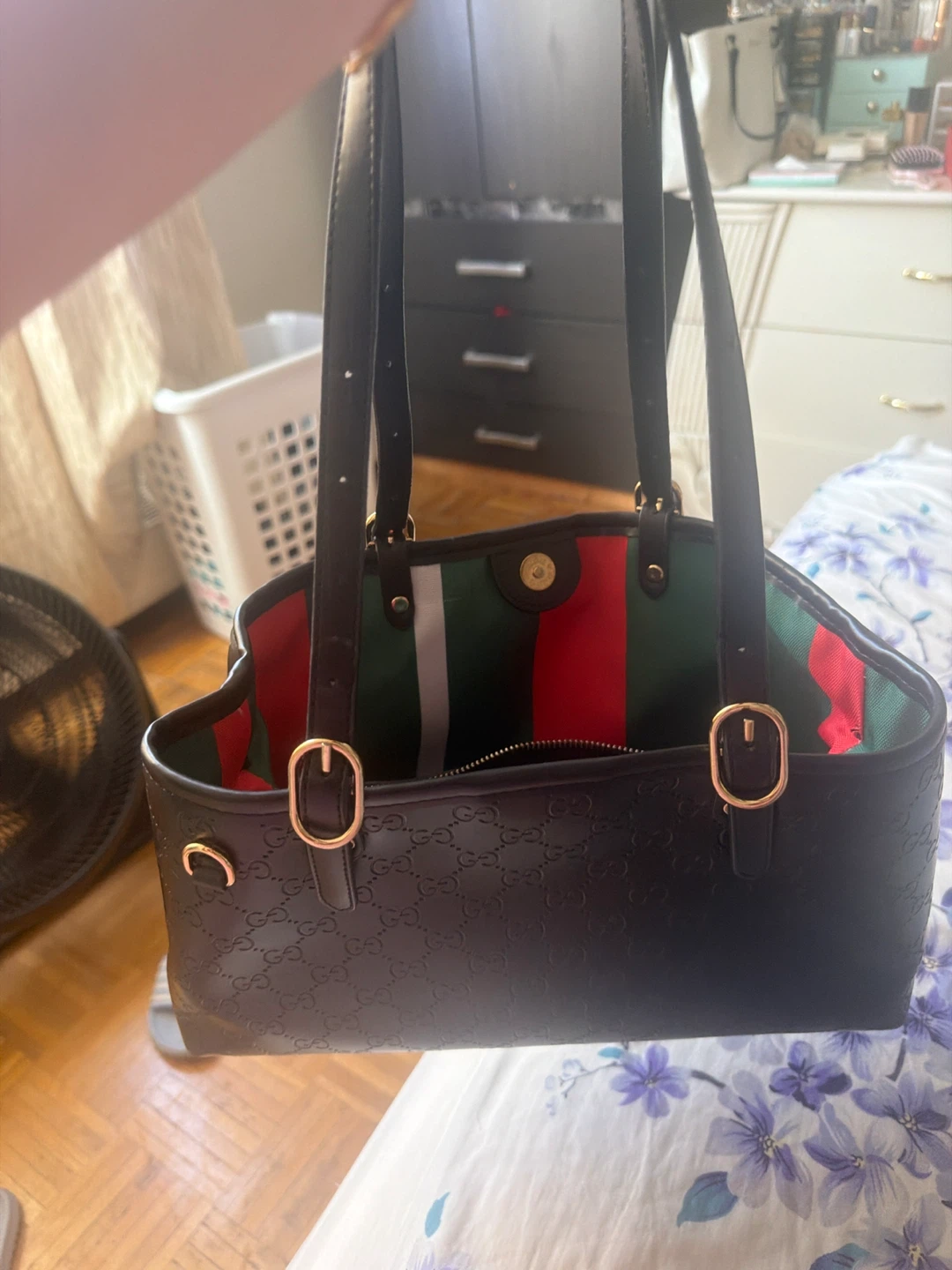 Black Gucci Tote Bag - photo 3