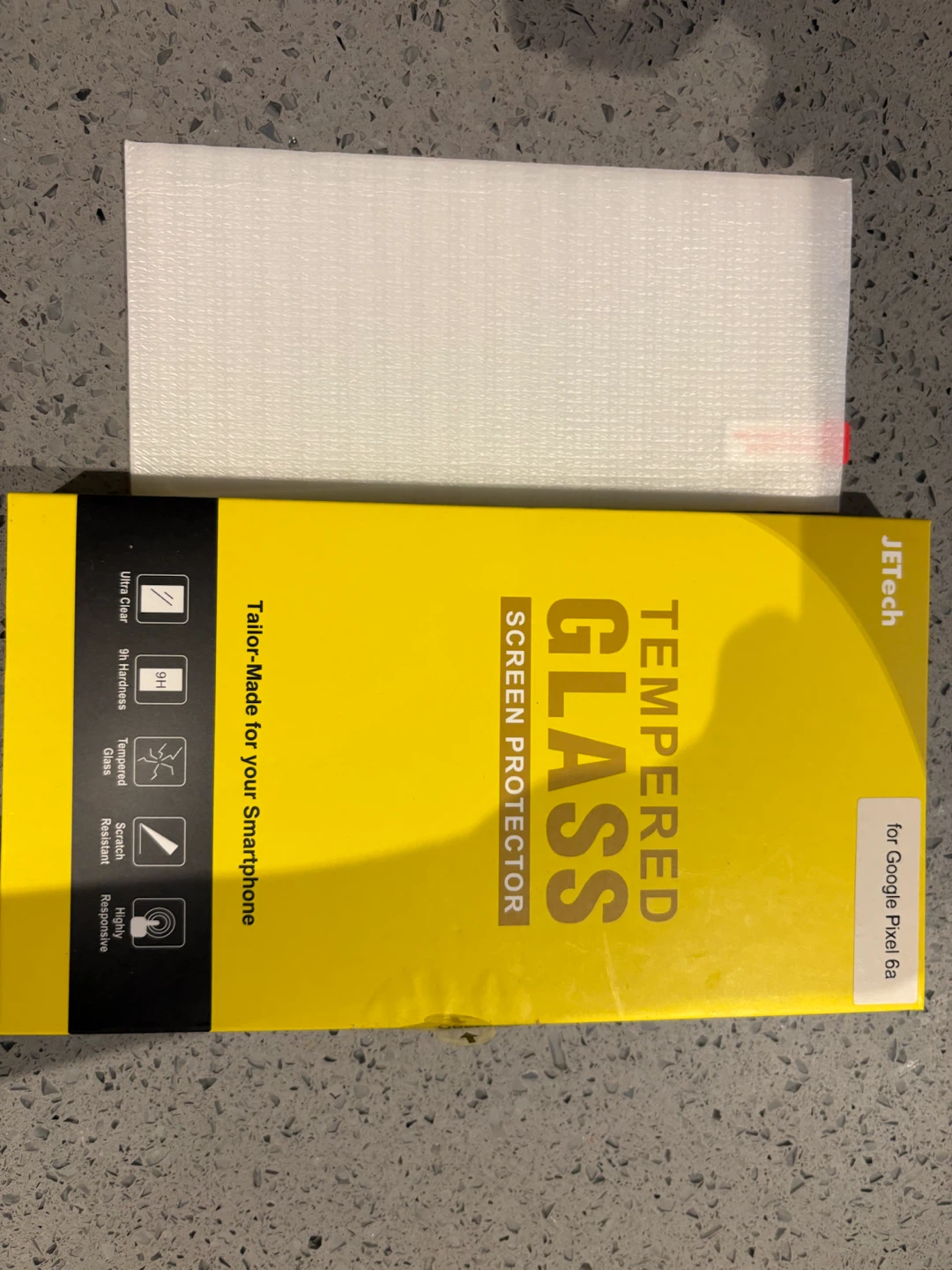 JETech Tempered Glass Screen Protector for Google Pixel 6a