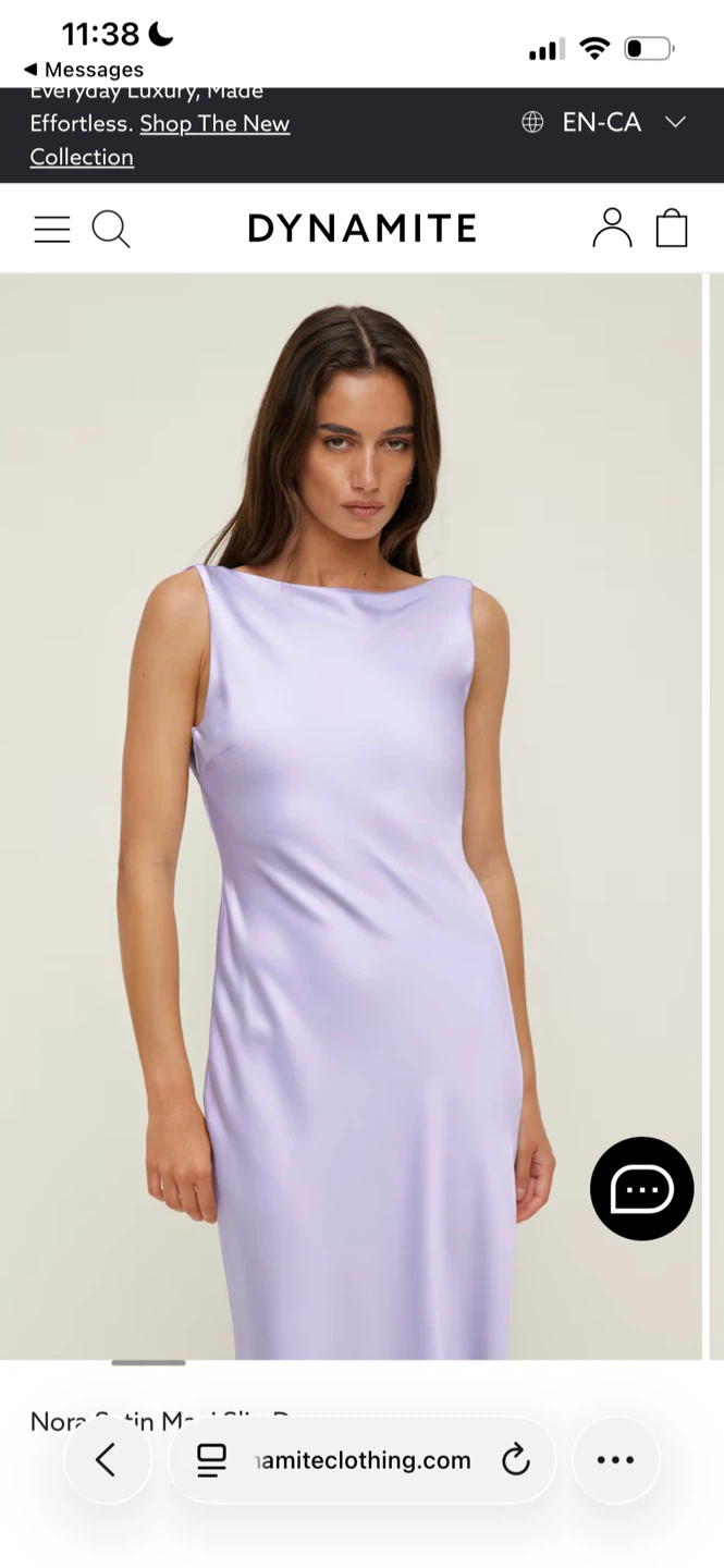 Dynamite Nora Satin Maxi Slip Dress - photo 2