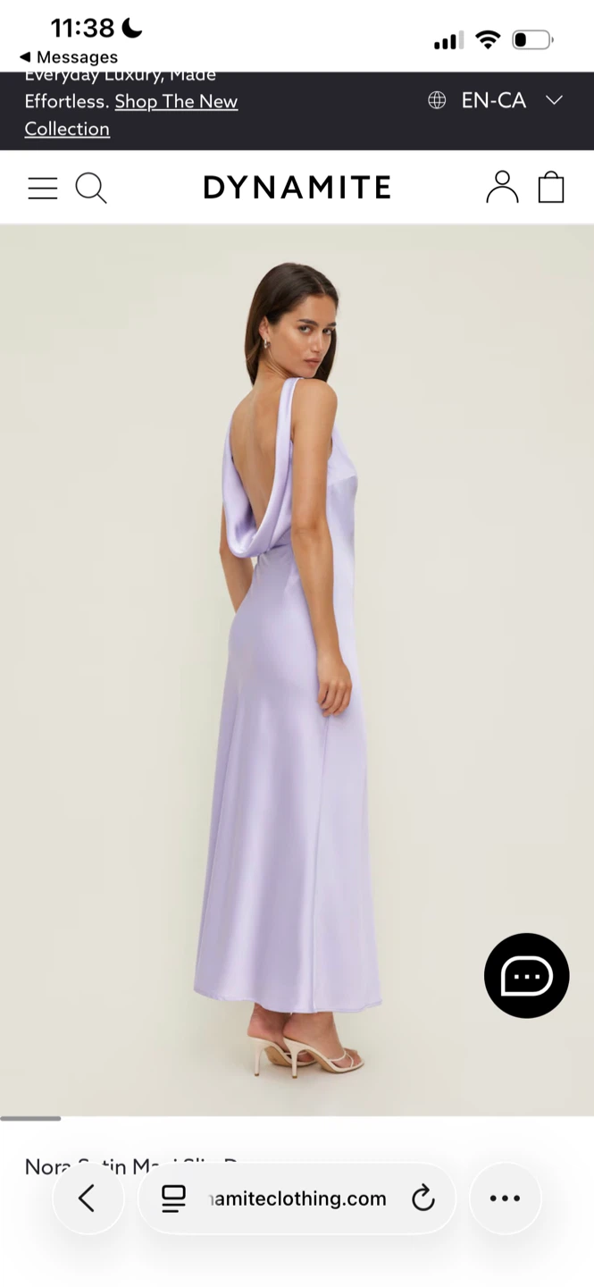 Dynamite Nora Satin Maxi Slip Dress - photo 3