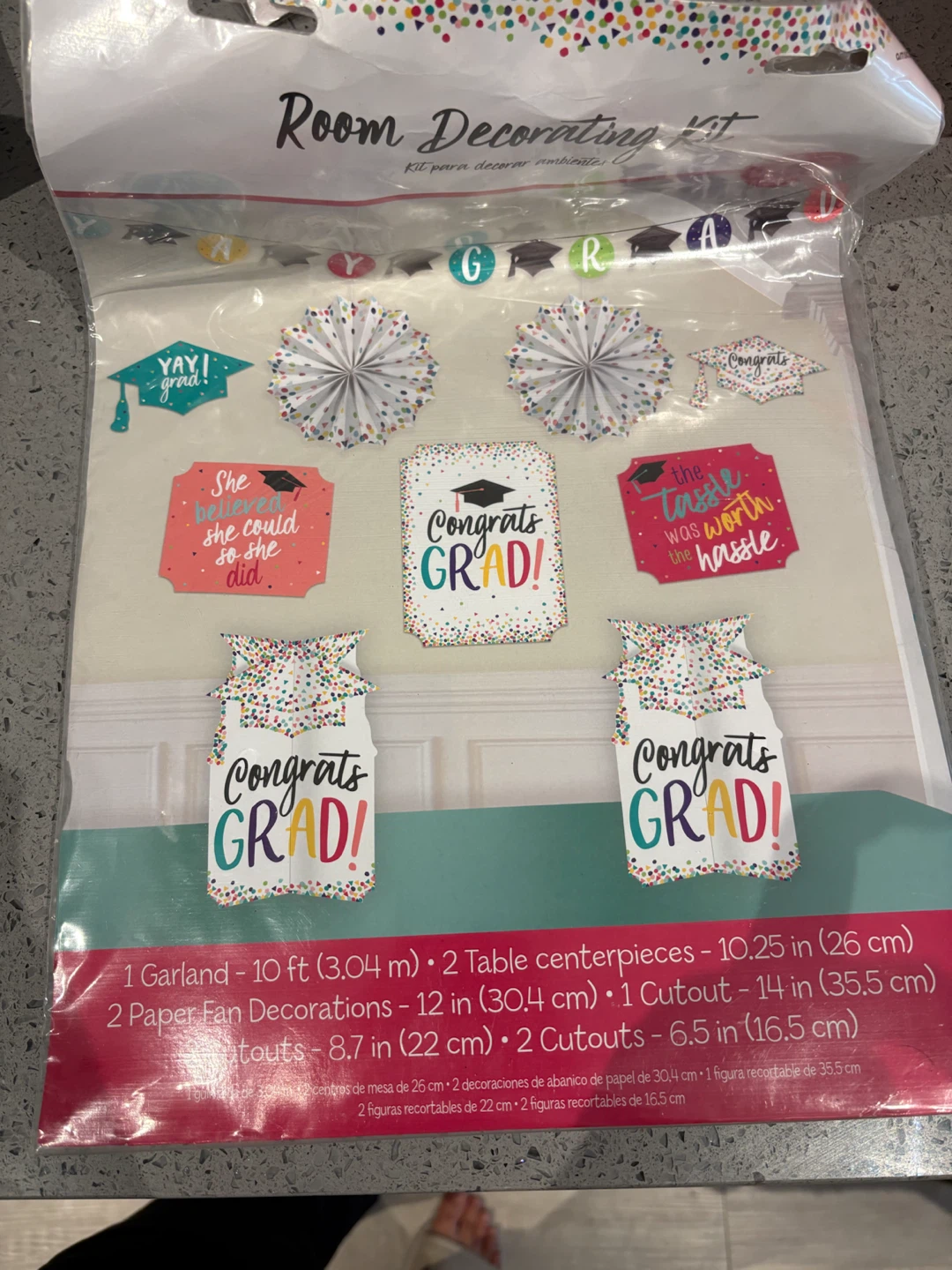Graduation and Birthday Party Decoration Set - photo 2
