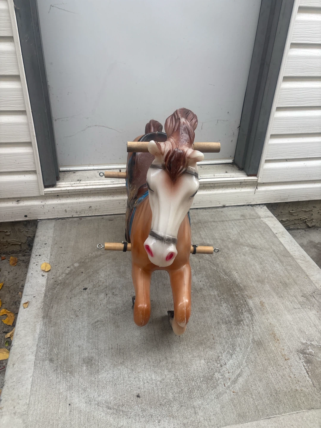 Vintage Plastic Spring Rocking Horse - photo 2