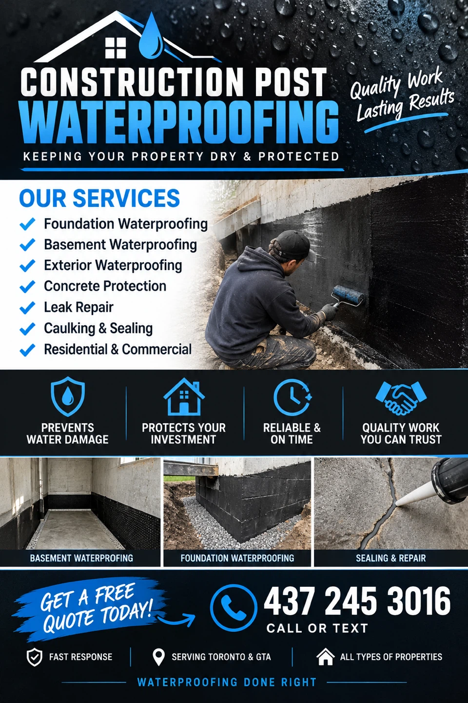 Waterpoorfing&foundation