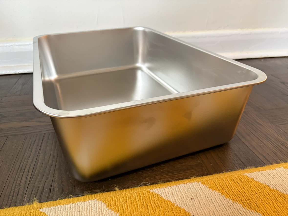 New Stainless Steel Cat Litter Bix