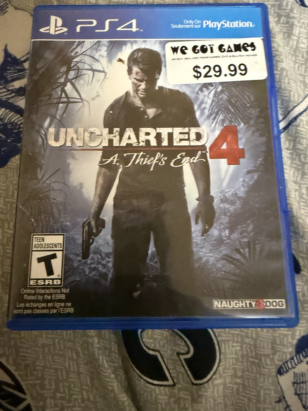 Uncharted 4: A Thief's End for PlayStation 4
