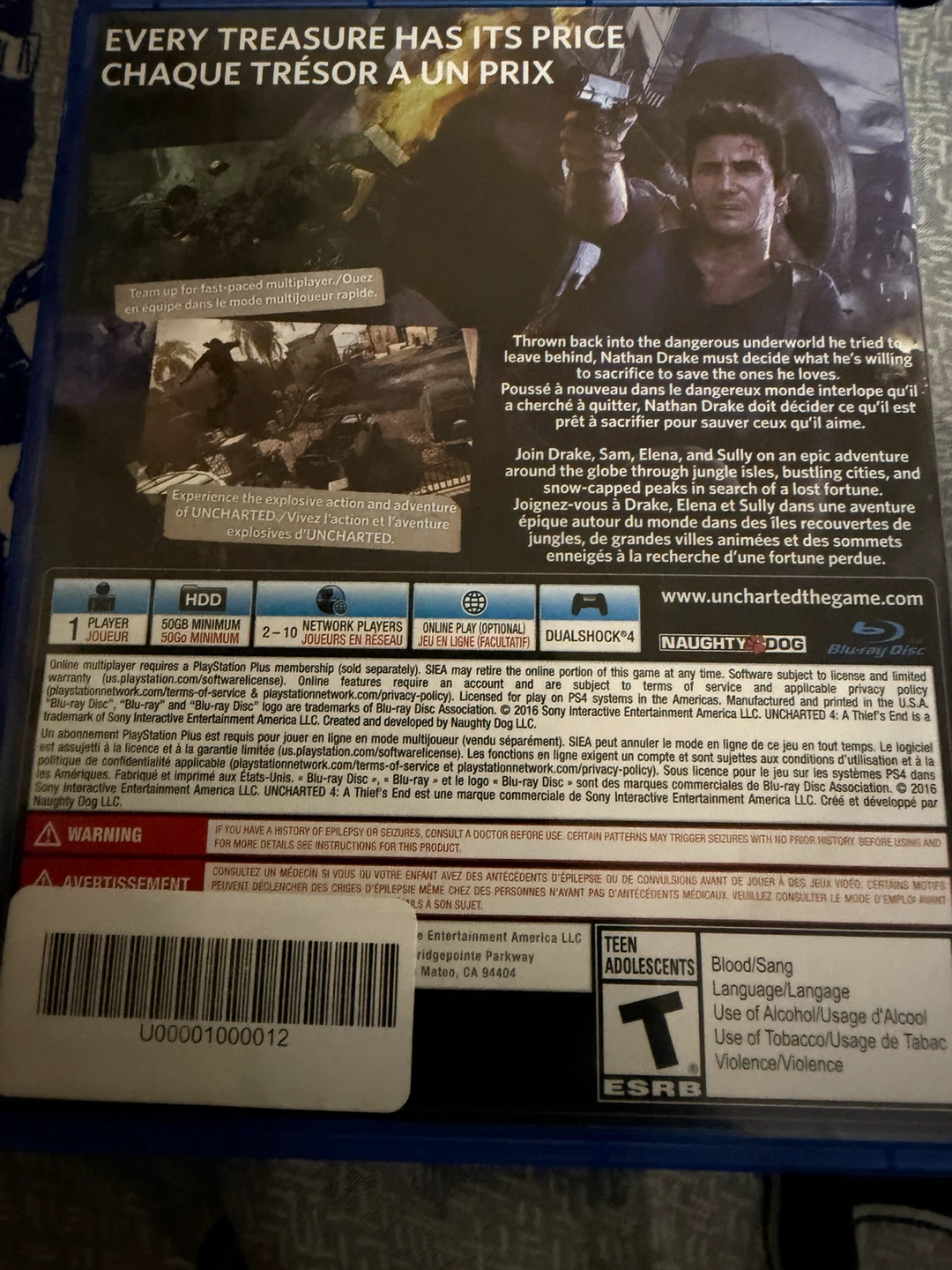 Uncharted 4: A Thief's End for PlayStation 4 - photo 2