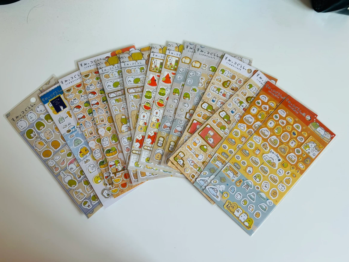 Sumikko Gurashi Sticker Sheets