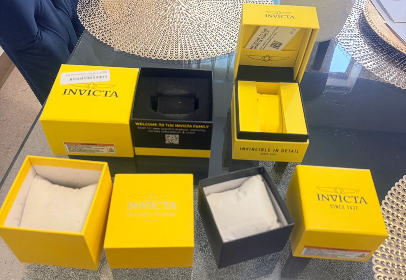 Set of 4 Invicta Watch Boxes - photo 2
