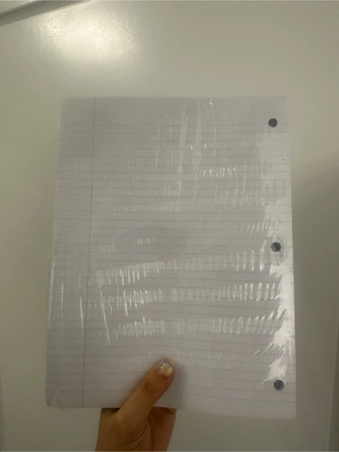 (new) a set of 2 lined refill paper 125 sheets #freecycle - photo 3