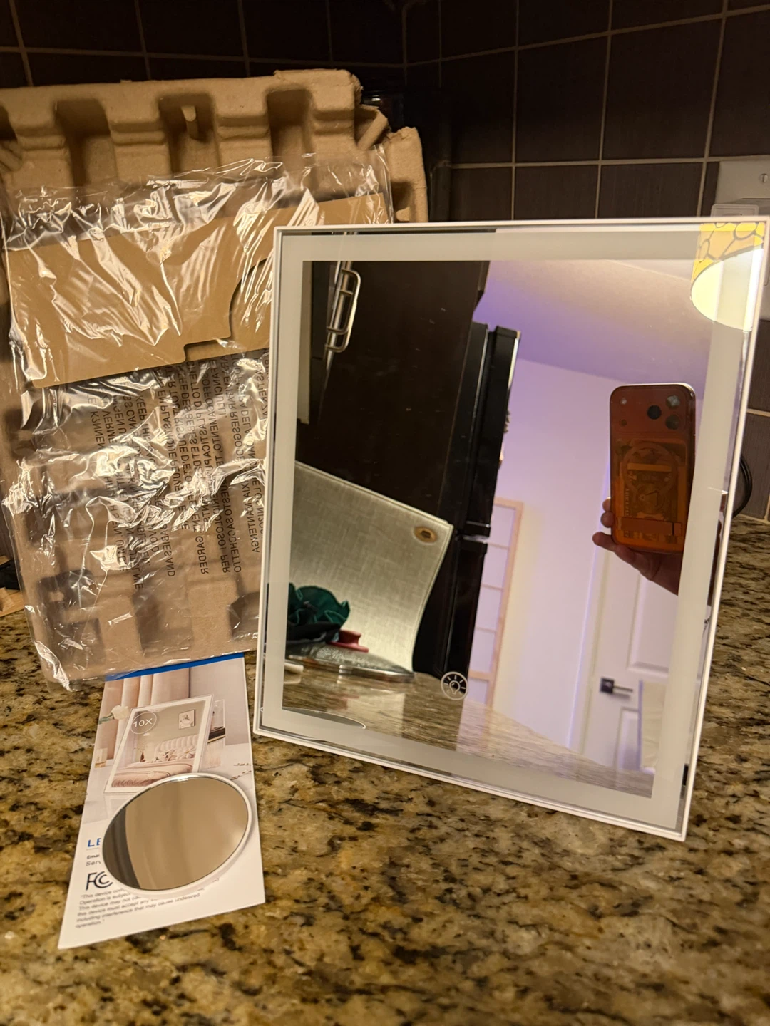 Auatz LED Makeup Mirror