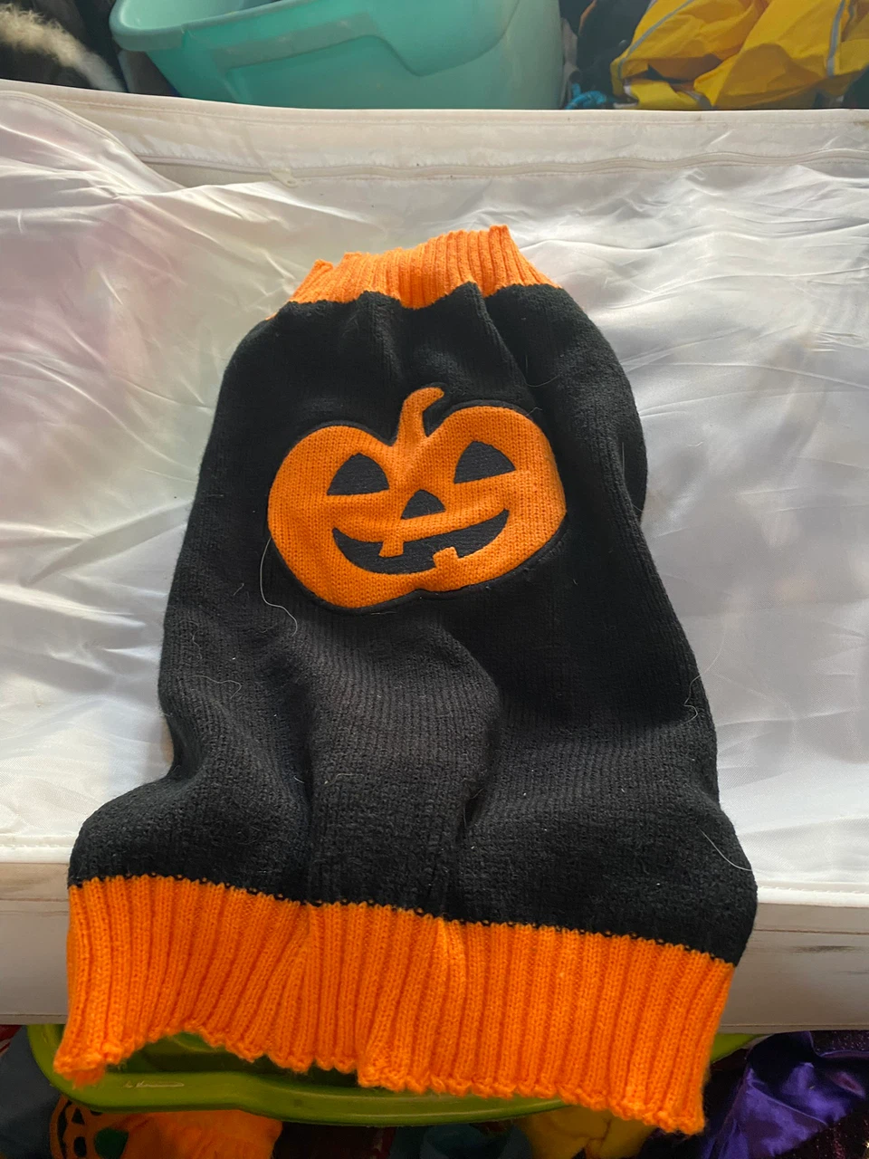 Dog sweater spooky season - photo 2