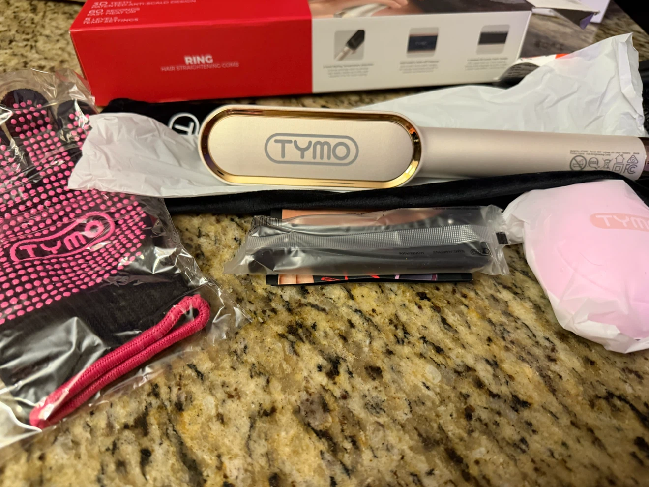 TYMO Ring Hair Straightening Comb - photo 2