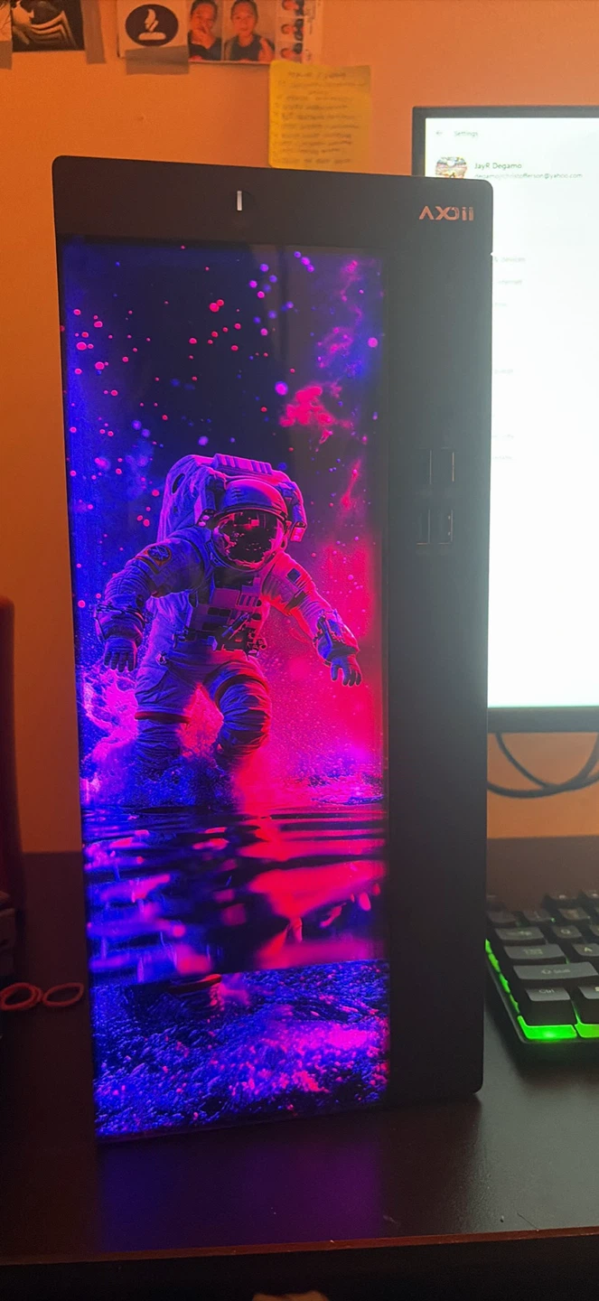 AXOIIComputer Tower Case with LED Light