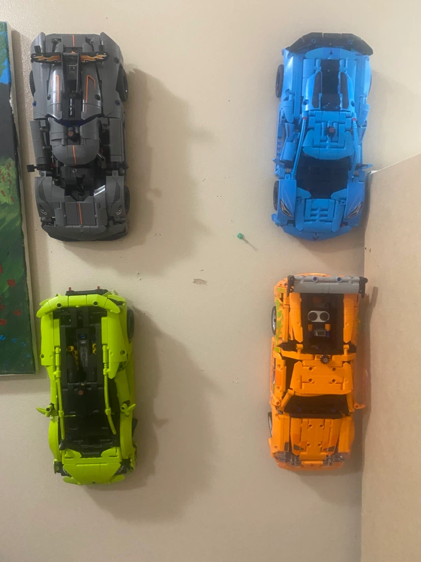 Set of 4 LEGO Technic Sports Cars Negotiable
