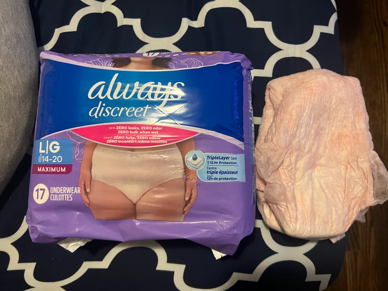 Always Discreet Maximum Underwear Size L/G