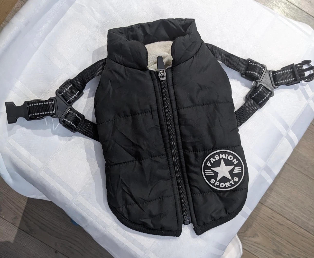 Dog jacket and harness