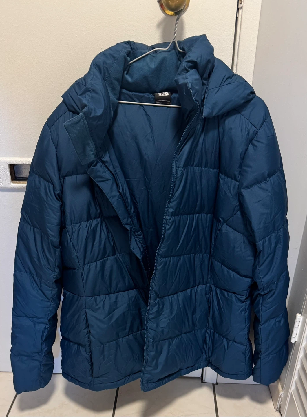 The North Face Puffer Jacket - Blue/Teal