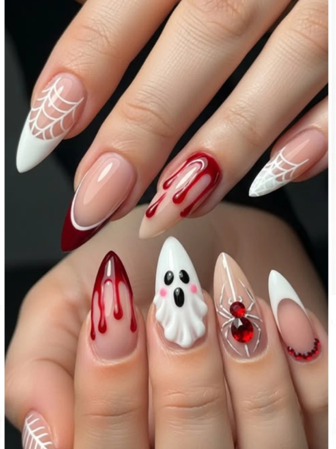 Halloween-themed Press-on Nail Sets - photo 2