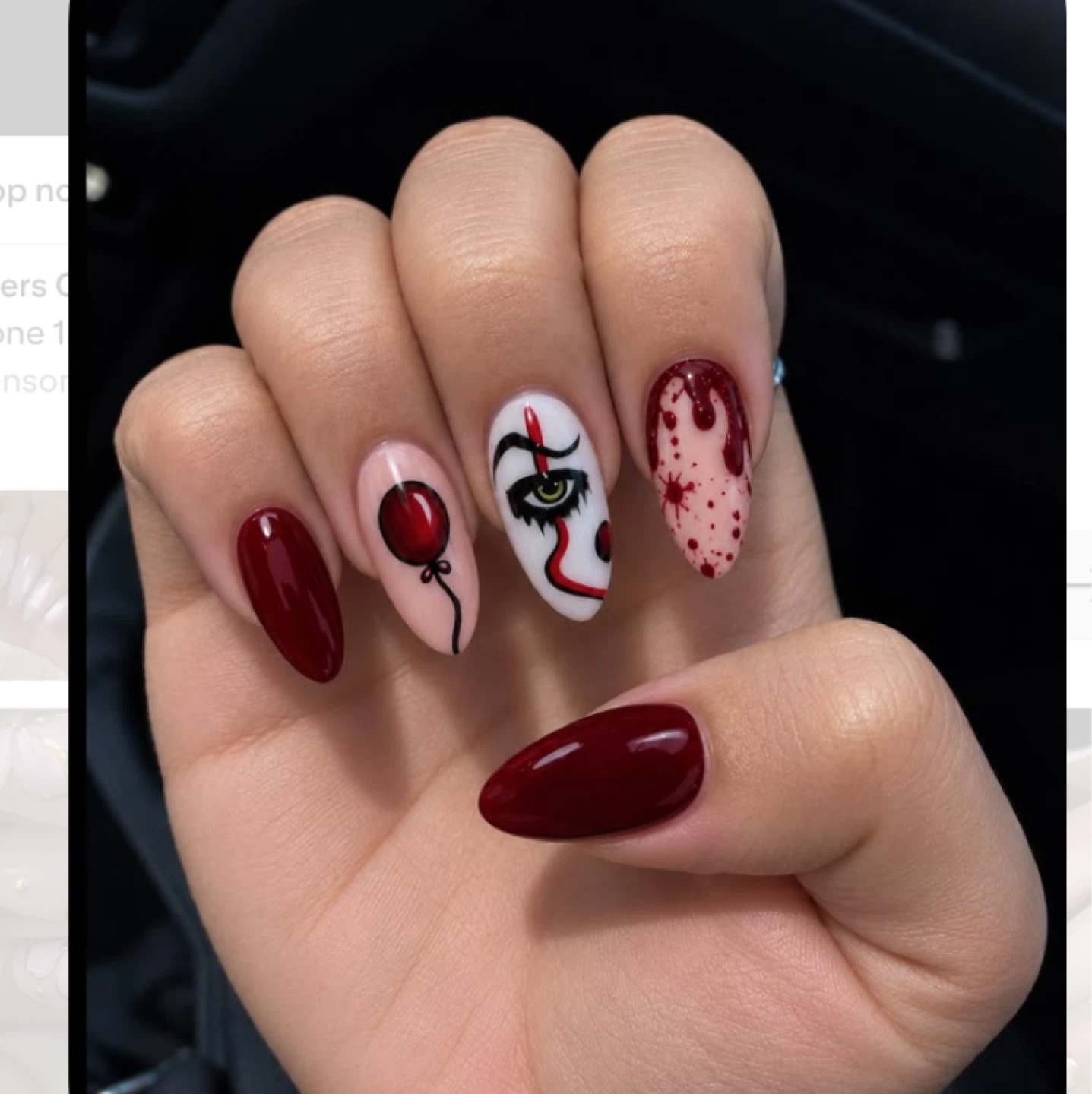 Halloween-themed Press-on Nail Sets - photo 3