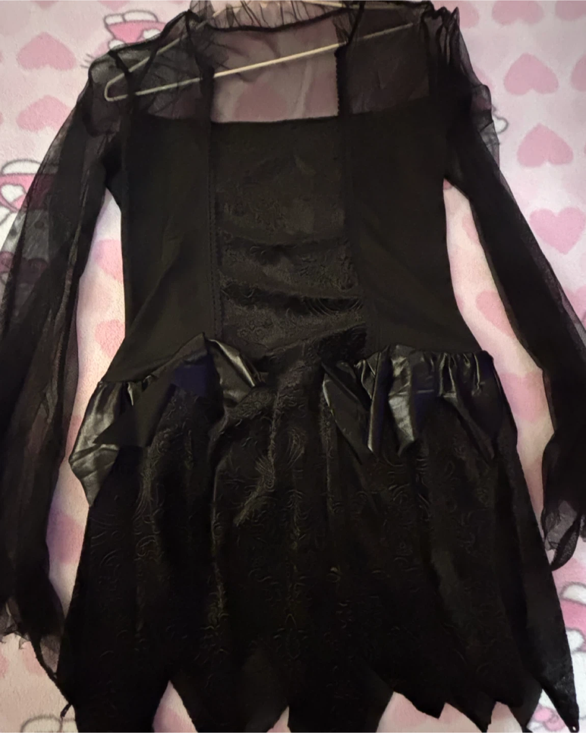 Black Lace Mesh Top - *Size Women XXL* - photo 2