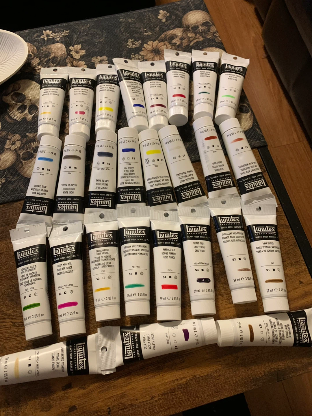 Liquitex Heavy Body Acrylic 2oz tubes lot of 27