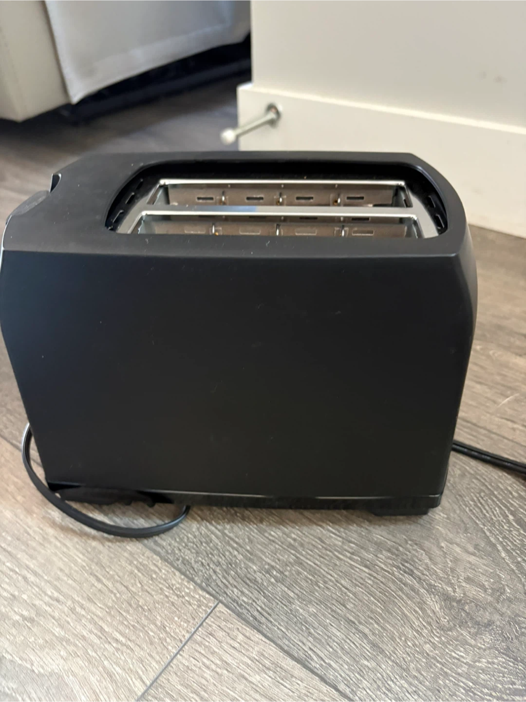 Black 2-Slice Toaster