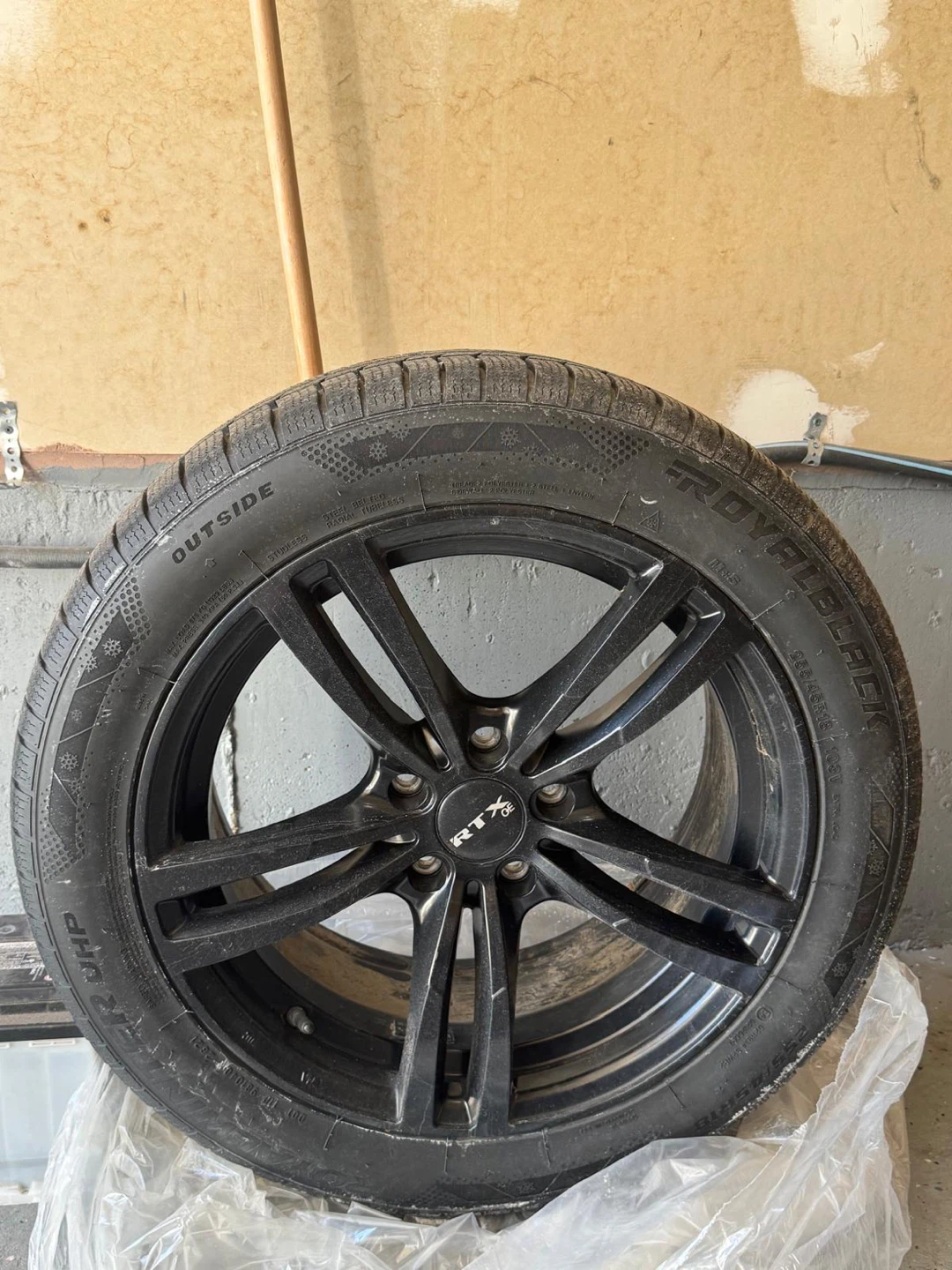 Royalblack Winter Tires with RTX Rims 255/45R18