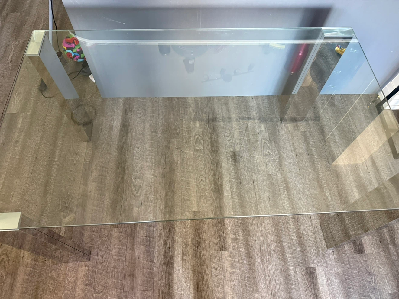 Glass Dining Table and Four Chairs Set - photo 3