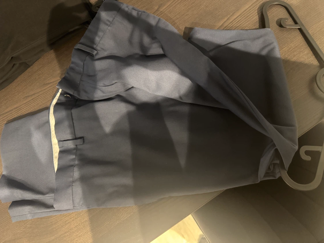H&M Slim Fit Trousers - Navy - Size 38R - photo 4