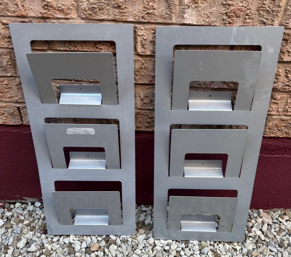 IKEA SKRISSEL Wall-Mounted Magazine Racks (2 available)