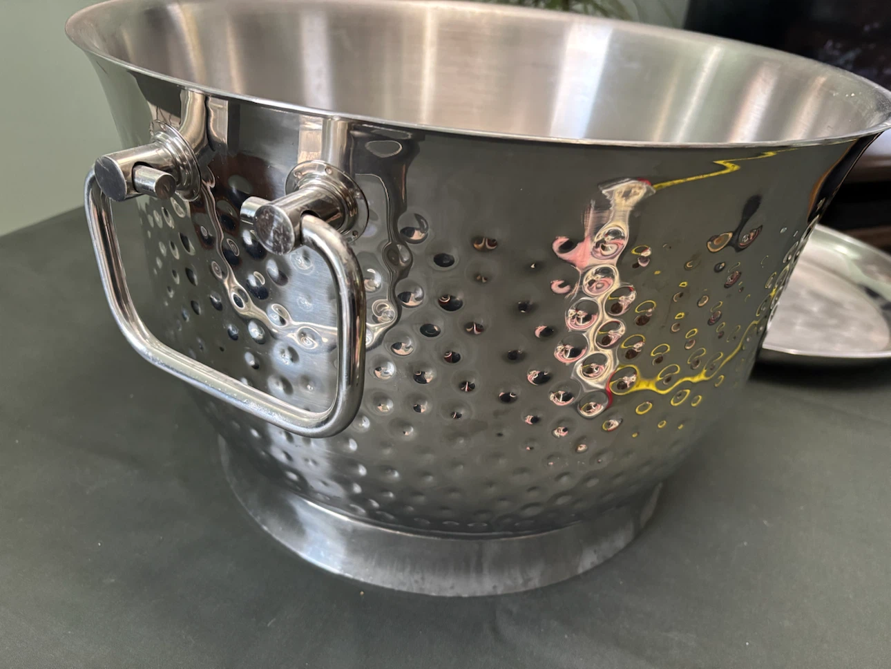 Hammered Stainless Steel Party Tub - photo 3