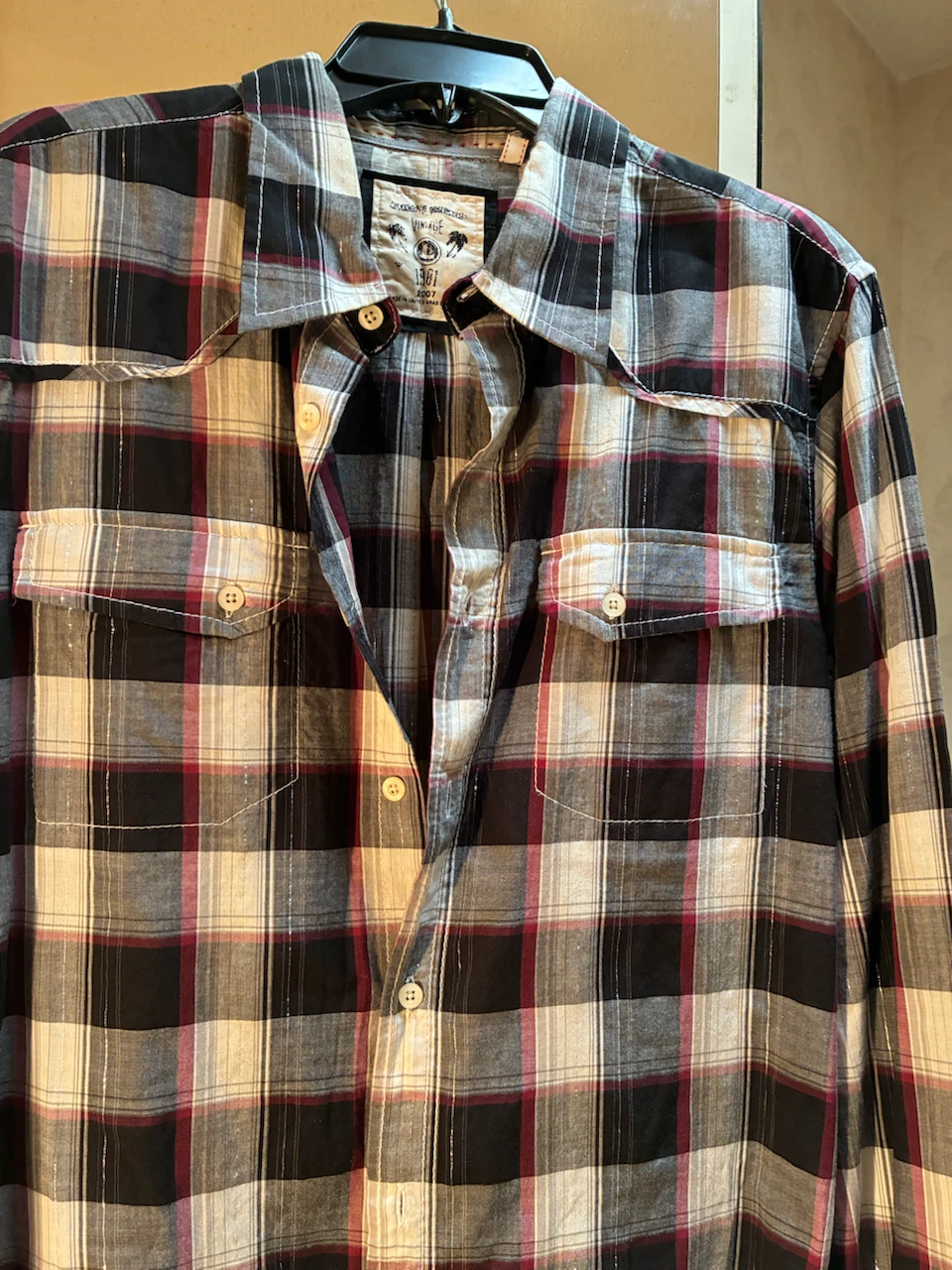 Abercrombie & Fitch Vintage 1981 Plaid Shirt