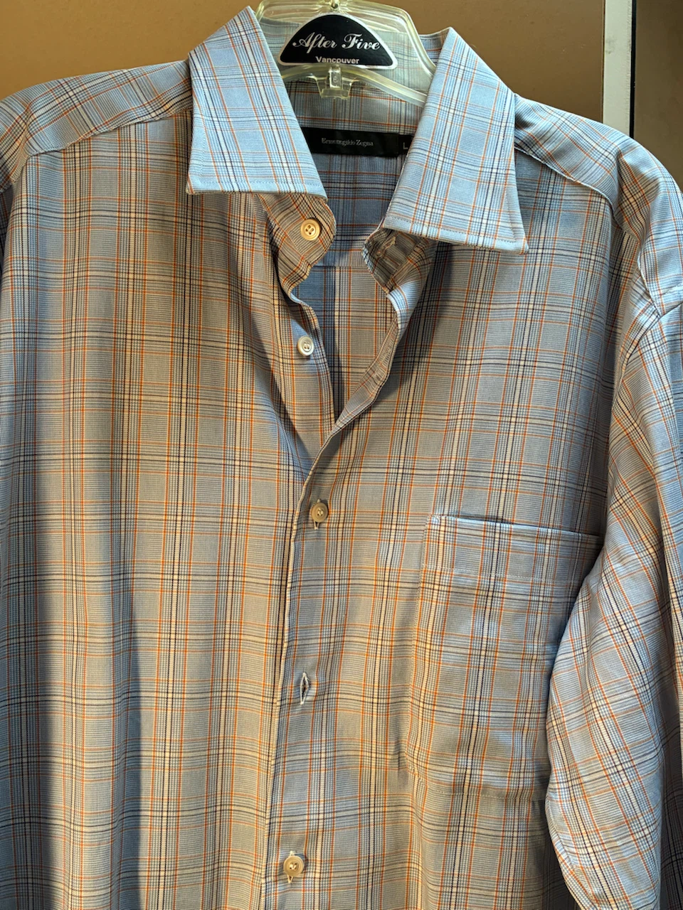 Ermenegildo Zegna Plaid Shirt