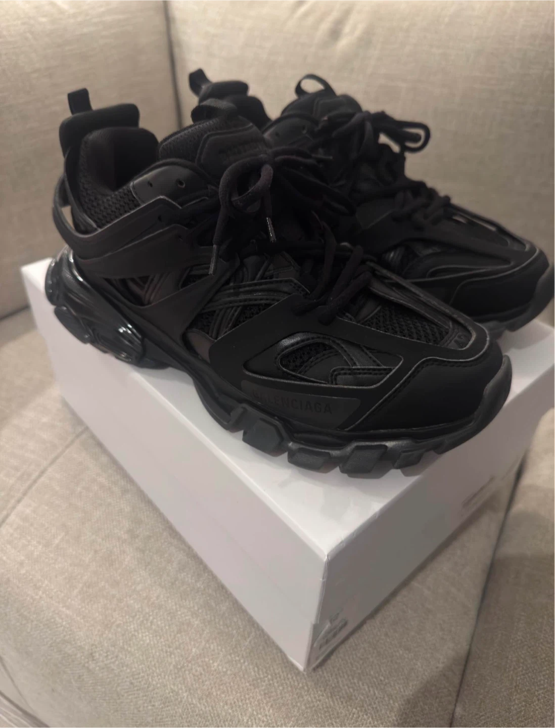 Balenciaga Track (Clear Sole) Black (Size 42/9) - photo 3