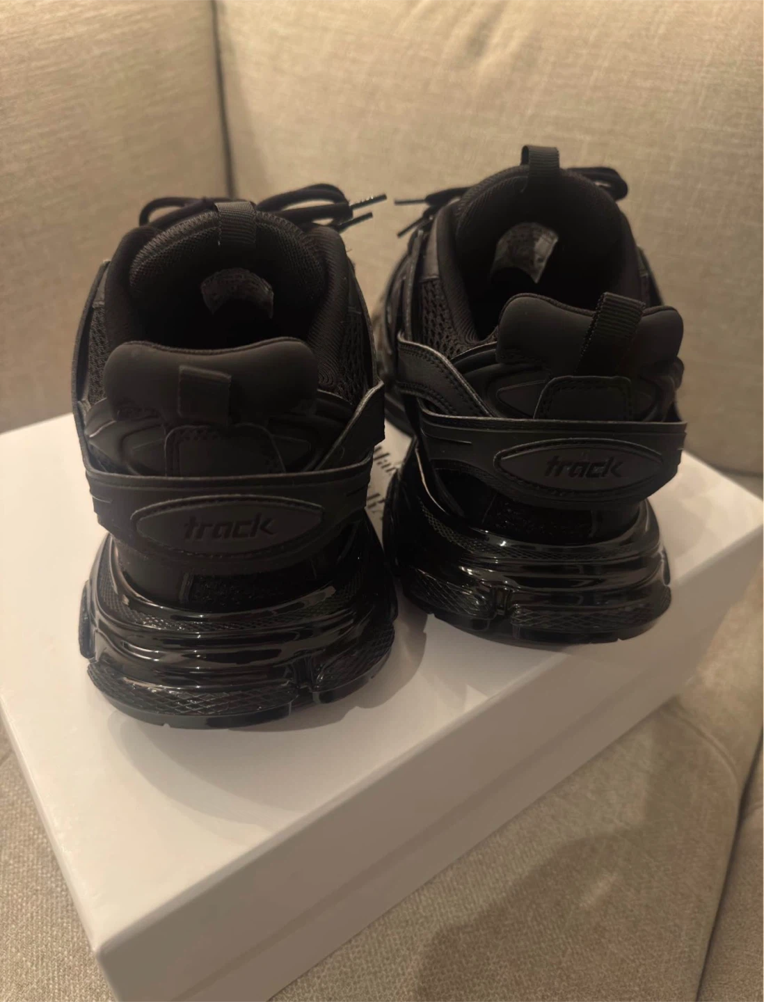 Balenciaga Track (Clear Sole) Black (Size 42/9) - photo 5