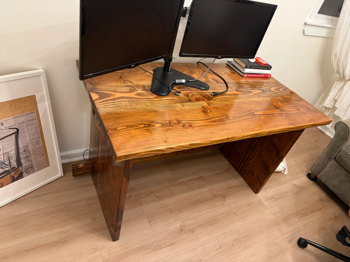 Custom Handmade Executive Desk - photo 2