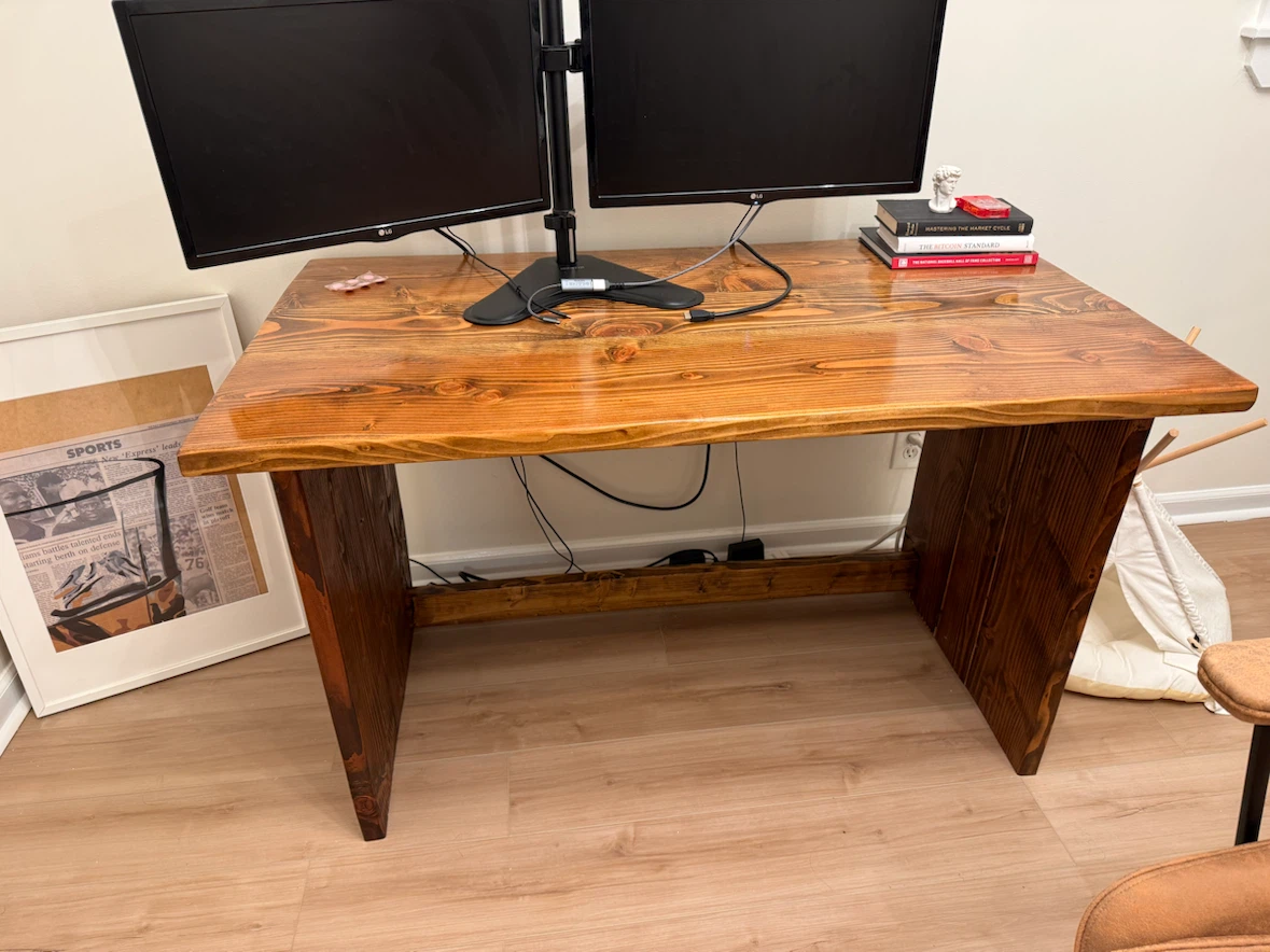 Custom Handmade Executive Desk - photo 3