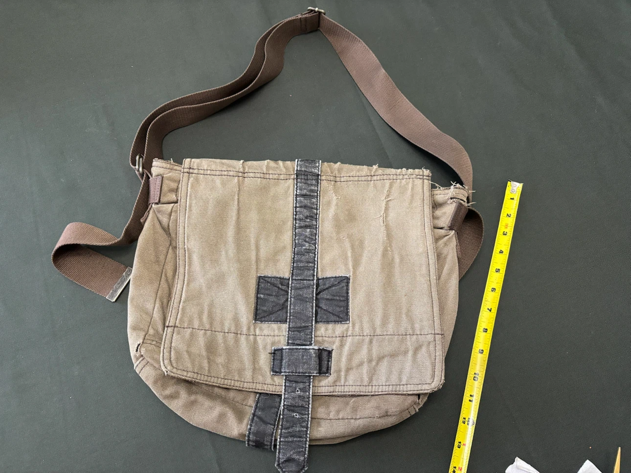 Canvas Messenger Bag